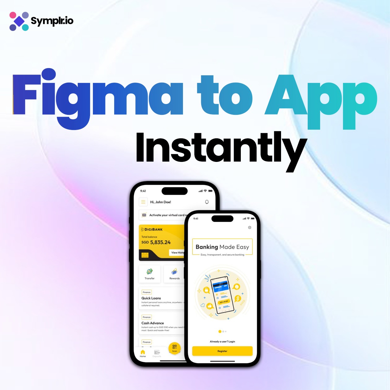 Import Figma Designs into Symplr and Generate an App Instantly